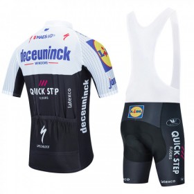 Tenue Maillot + Cuissard à Bretelles 2020 Deceuninck-Quick-Step N004